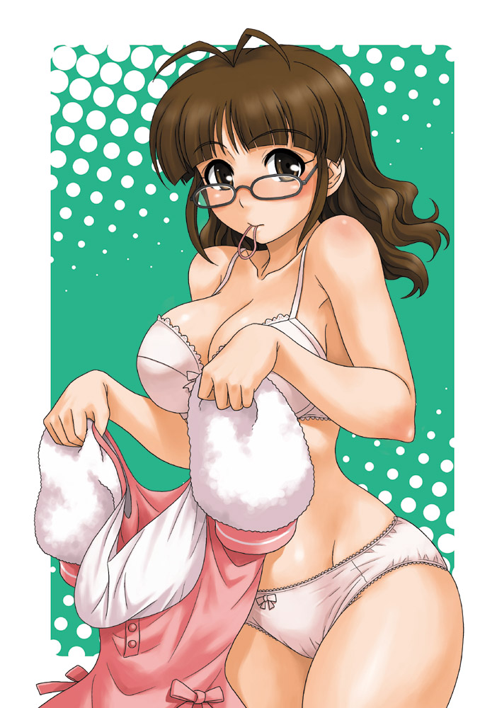 akizuki ritsuko (idolmaster and 1 more) drawn by hida_tatsuo
