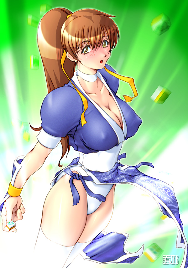 kasumi (dead or alive) drawn by qkat_(arikawa-dou)