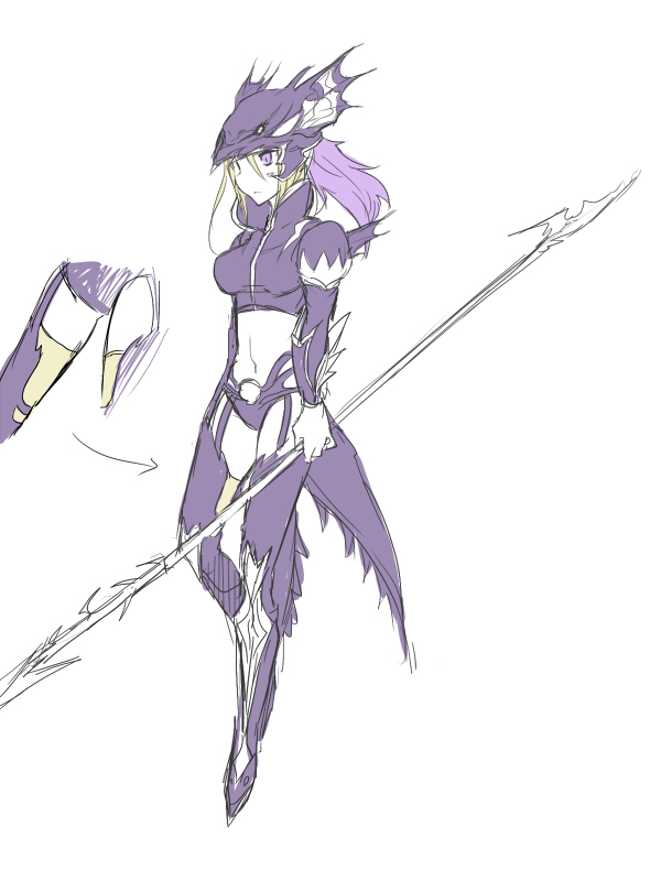 kain highwind (final fantasy and 1 more) drawn by oshiruko_(tsume)