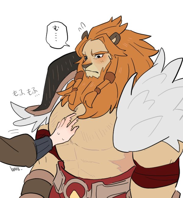 brutus (afk and 1 more) drawn by ban_(ban62460424)