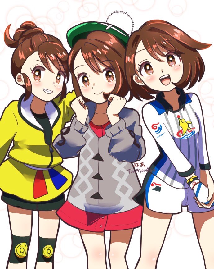 gloria (pokemon and 1 more) drawn by sheyona