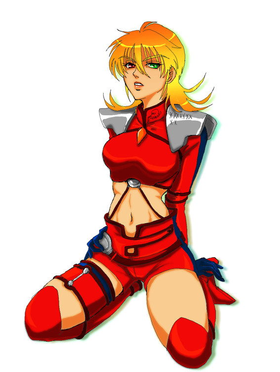katina tarask (super robot wars and 1 more) drawn by hgoyan