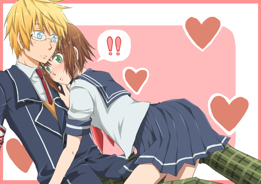 rita mordio and flynn scifo (tales of and 1 more) drawn by ayatsuji_mia