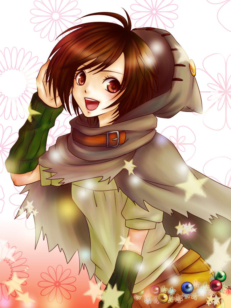 yuffie kisaragi (final fantasy and 2 more) drawn by yusoson