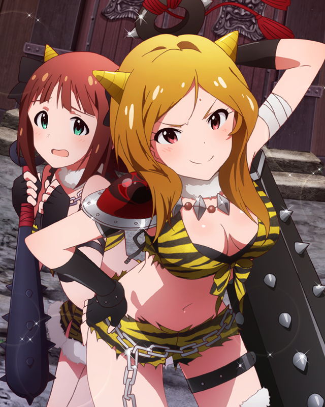 amami haruka and momose rio (idolmaster and 1 more)