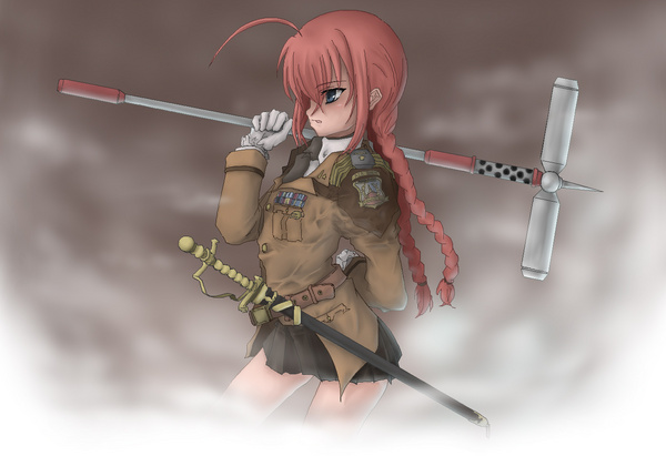 vita and graf eisen (lyrical nanoha and 1 more) drawn by petag2