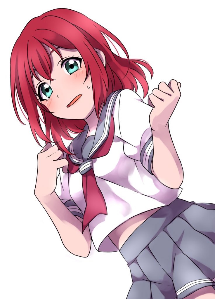 kurosawa ruby (love live! and 1 more) drawn by sekina