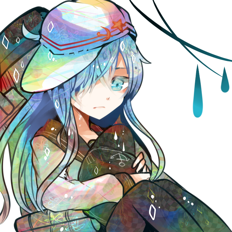 hibiki and verniy (kantai collection) drawn by itomugi-kun