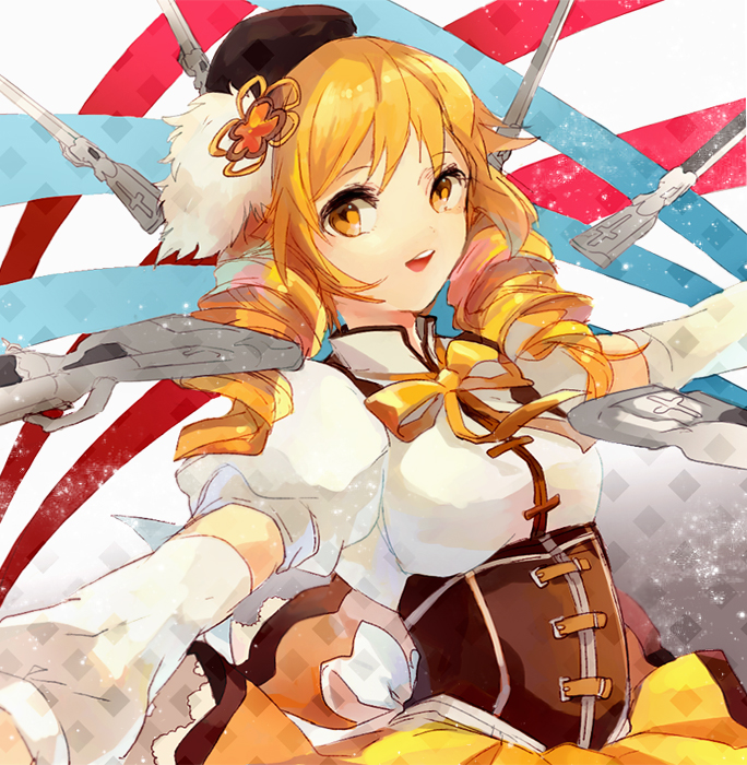 tomoe mami (mahou shoujo madoka magica) drawn by welchino