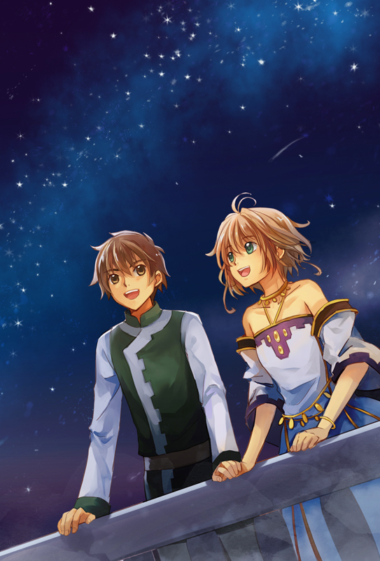 sakura hime and xiaolang (tsubasa chronicle) drawn by feng_you