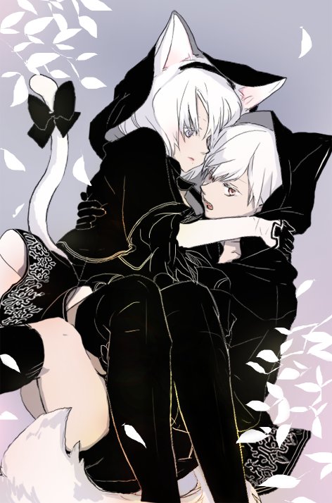 2b and 9s (nier and 1 more) drawn by tomo_(552252)