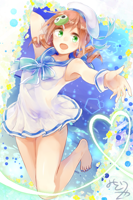 andou ringo (puyopuyo and 1 more) drawn by midori_miyako
