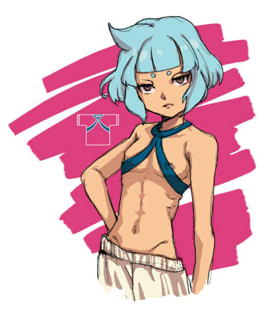 sasayama taki (inazuma eleven and 1 more) drawn by nemutai