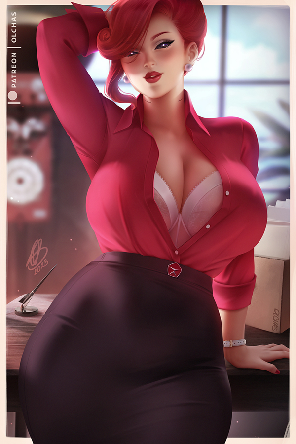 nora (atomic heart) drawn by olchas