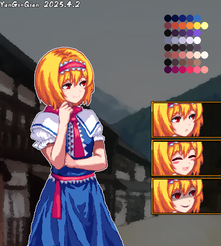 alice margatroid and hinase (touhou and 1 more) drawn by ensei_(hrjpn8440fqg3cq)