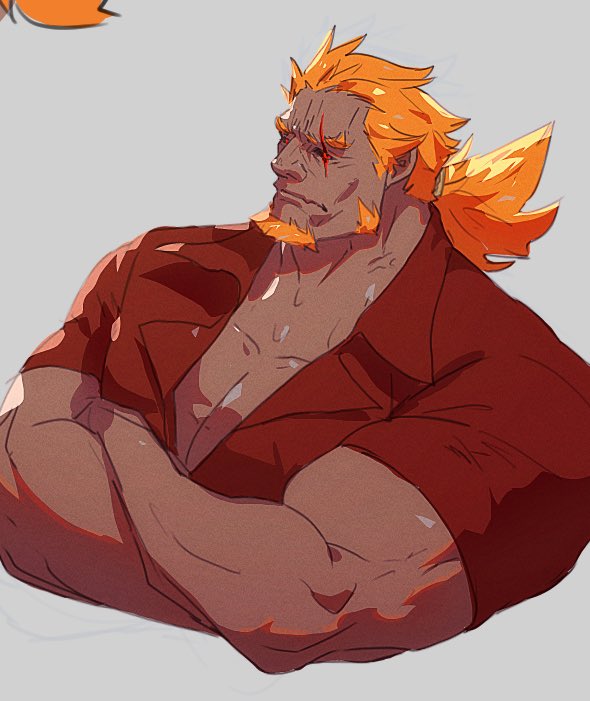 surtr (fire emblem and 1 more) drawn by misterpanncake