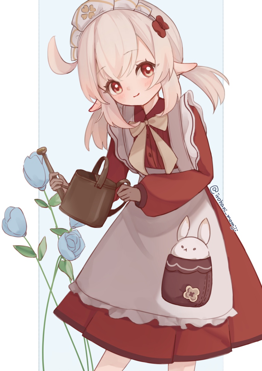 klee and dodoco (genshin impact) drawn by irohani_momiji