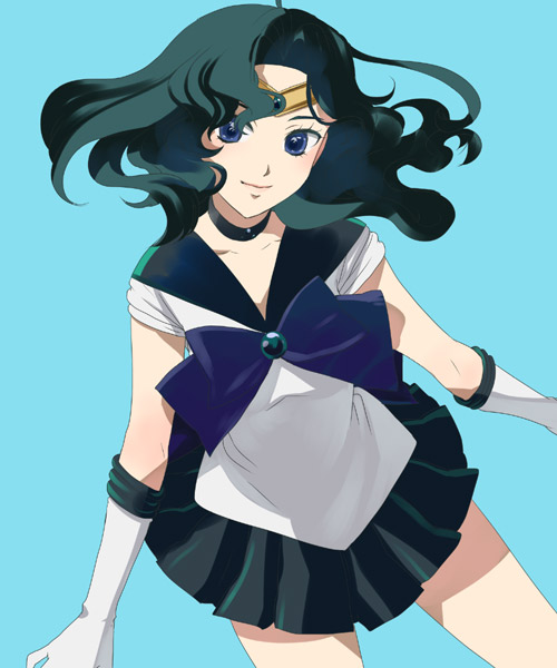 kaiou michiru and sailor neptune (bishoujo senshi sailor moon) drawn by umishima_senbon