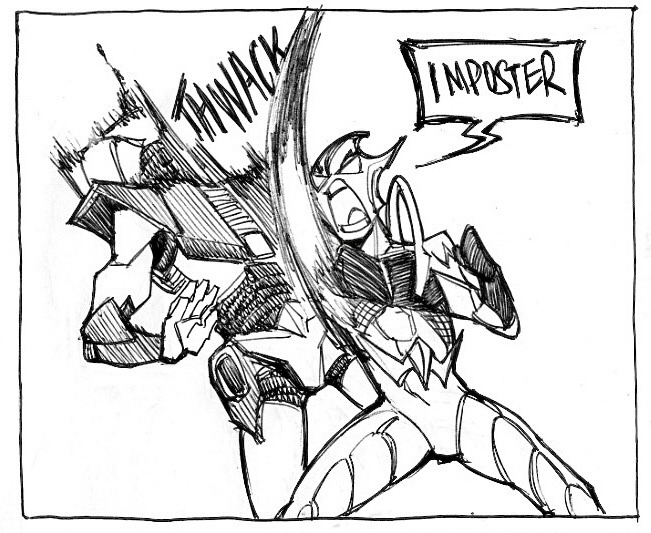 melos and andro melos (ultra series and 2 more) drawn by ju5tab0r3d1