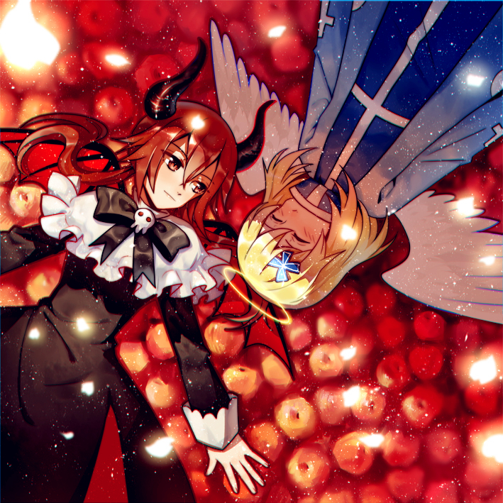 dialo and chelan (funamusea and 1 more) drawn by majiang
