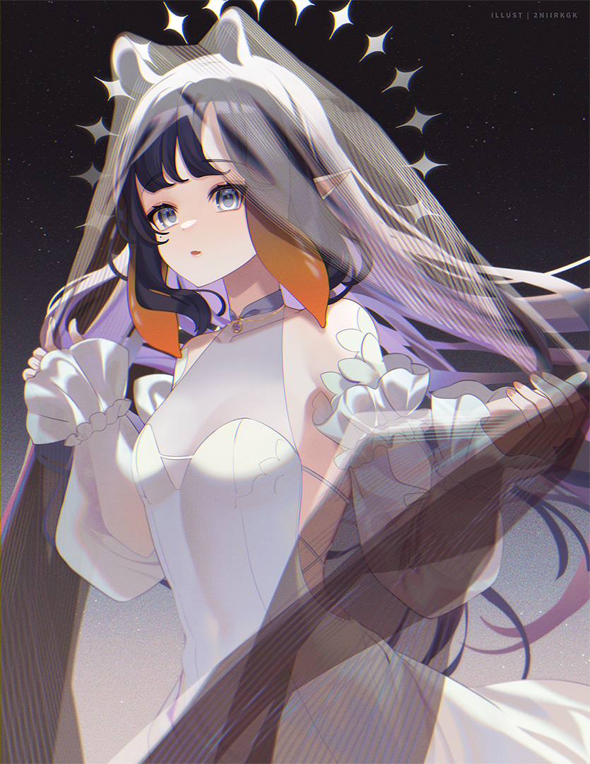 ninomae ina'nis (hololive and 1 more) drawn by 2nii