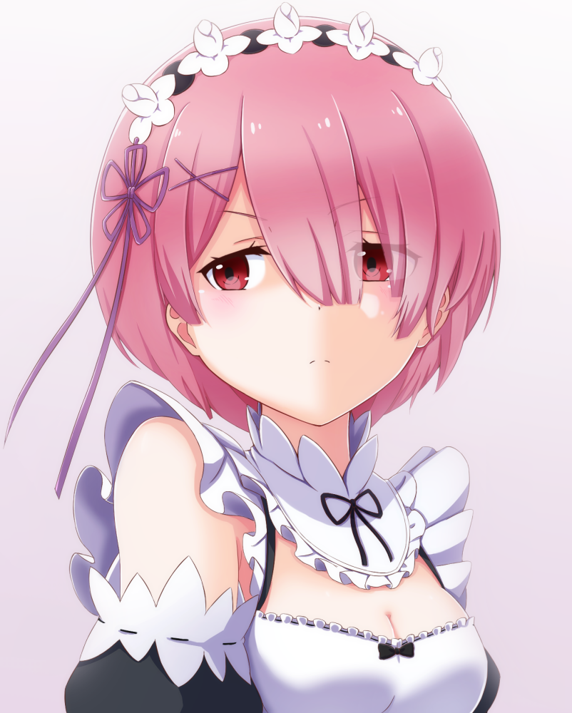 ram (re:zero kara hajimeru isekai seikatsu) drawn by shou_(10868818)