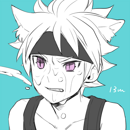 ibuki munemasa (inazuma eleven and 2 more) drawn by hs2
