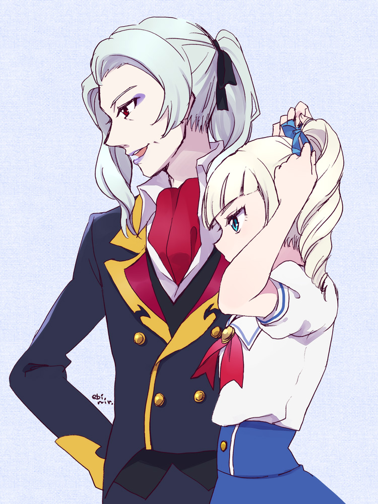 todo yurika and yumekouji maya (aikatsu!) drawn by ichimatsu_(niru)