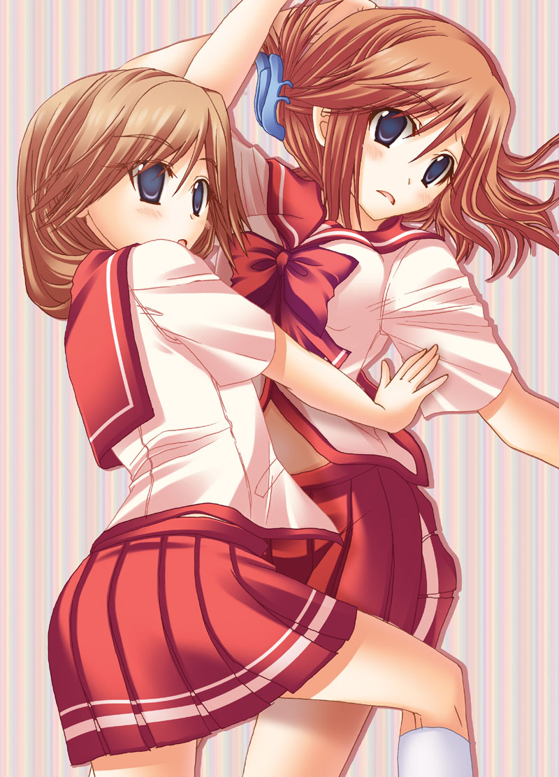 komaki manaka and komaki ikuno (to heart and 1 more)