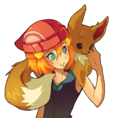 dawn, may, eevee, misty, and dismay (pokemon and 1 more)