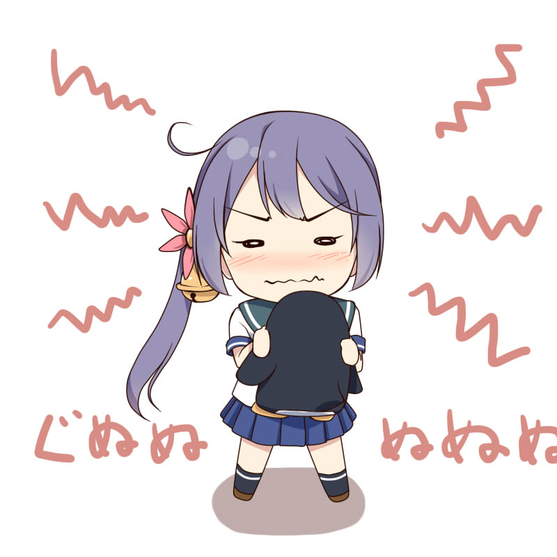 akebono and failure penguin (kantai collection) drawn by sazaki_hiyoru