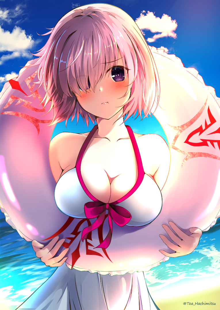 mash kyrielight (fate and 1 more) drawn by amagami_(makise_tsubaki)
