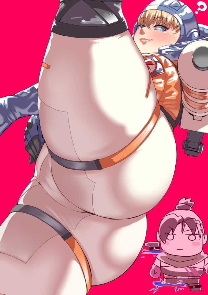 wattson and wraith (apex legends) drawn by kandata_nijou