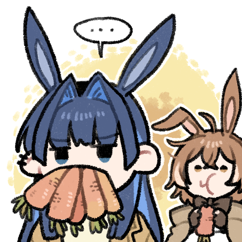 ouro kronii and nanashi mumei (hololive and 1 more) drawn by clipe