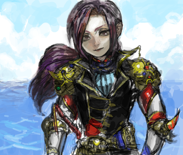 faris scherwiz (final fantasy and 1 more) drawn by no+bi=