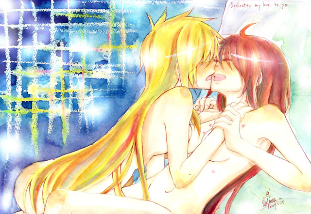 fate testarossa and takamachi nanoha (lyrical nanoha and 1 more)