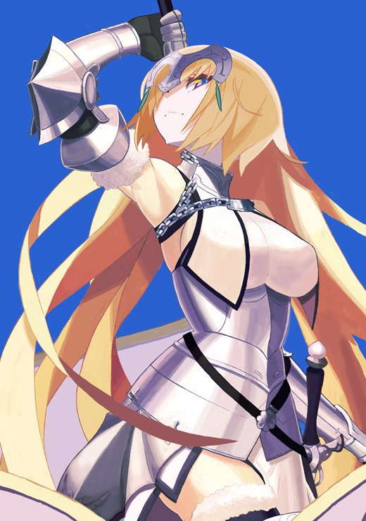 jeanne d'arc (fate and 2 more) drawn by yuuki_(irodo_rhythm)