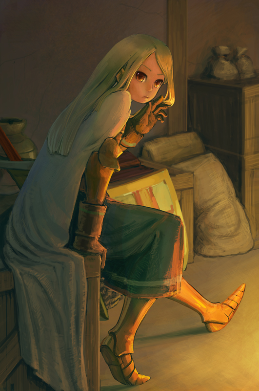 knight (final fantasy and 1 more) drawn by roten