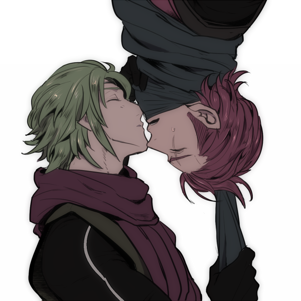 saizo and kaze (fire emblem and 1 more) drawn by u_(lastcrime)