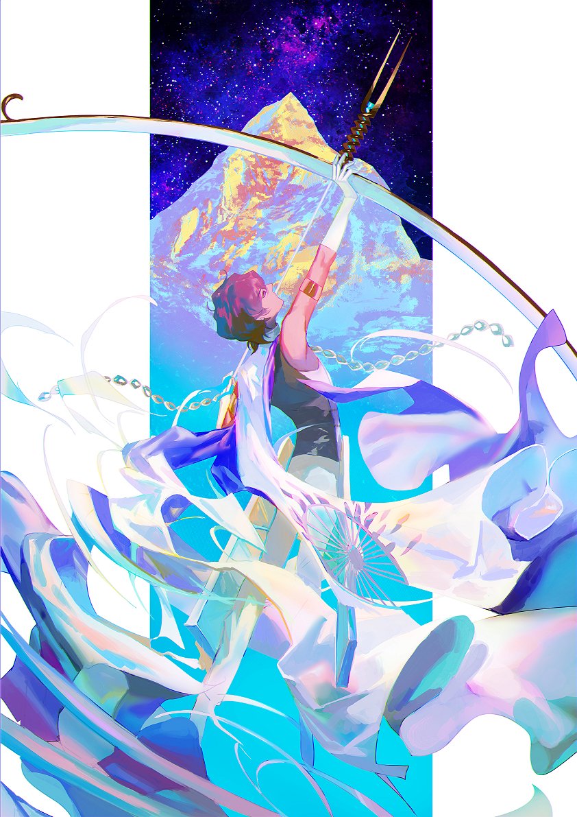 arjuna (fate and 1 more) drawn by daeraeband