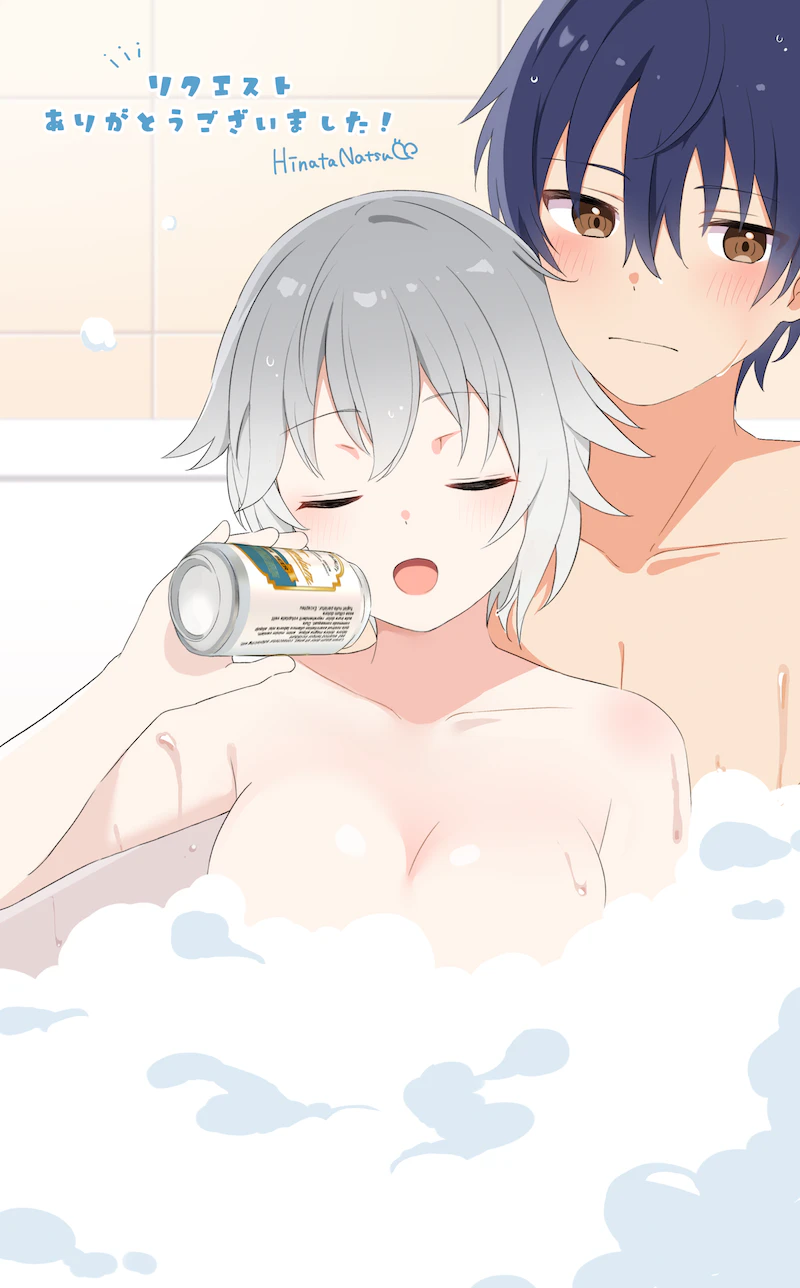 itsuka shido and honjou nia (date a live and 1 more) drawn by natsu12113