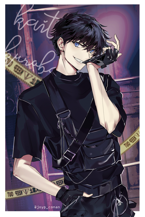 kuroba kaito (meitantei conan and 1 more) drawn by joypyonn