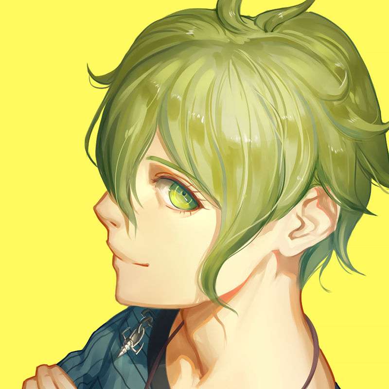 amami rantaro (danganronpa and 1 more) drawn by katorius