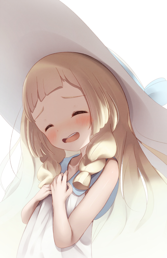 lillie (pokemon and 1 more) drawn by oren_(770len)