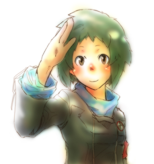 yamagishi fuuka (persona and 1 more) drawn by muro and usuke_(hcd)