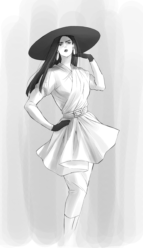 lisa lisa (jojo no kimyou na bouken and 1 more) drawn by kurenai_karasu