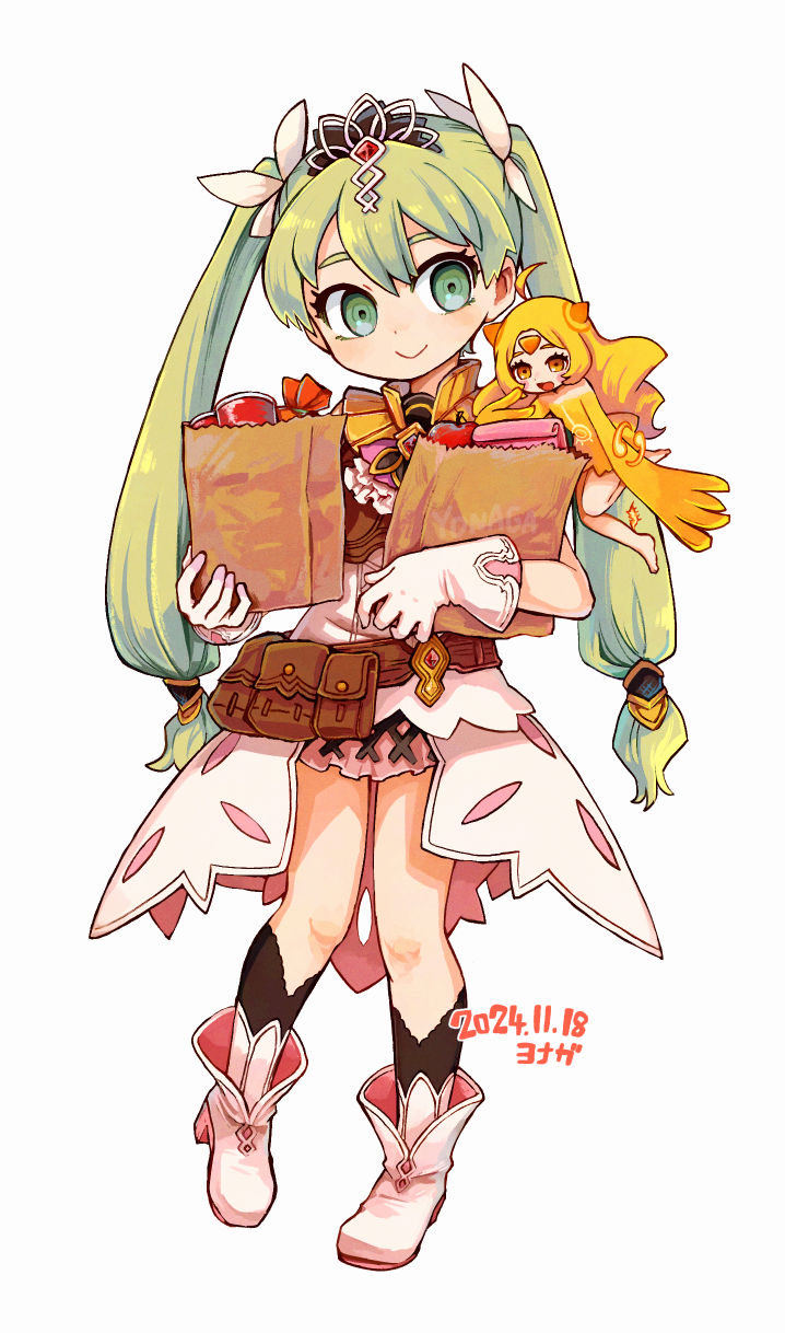frey and yellow (rune factory and 1 more) drawn by yonaga_story