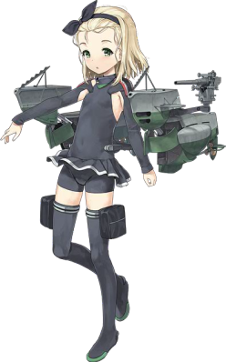 luigi torelli and uit-25 (kantai collection) drawn by jiji_(aardvark)