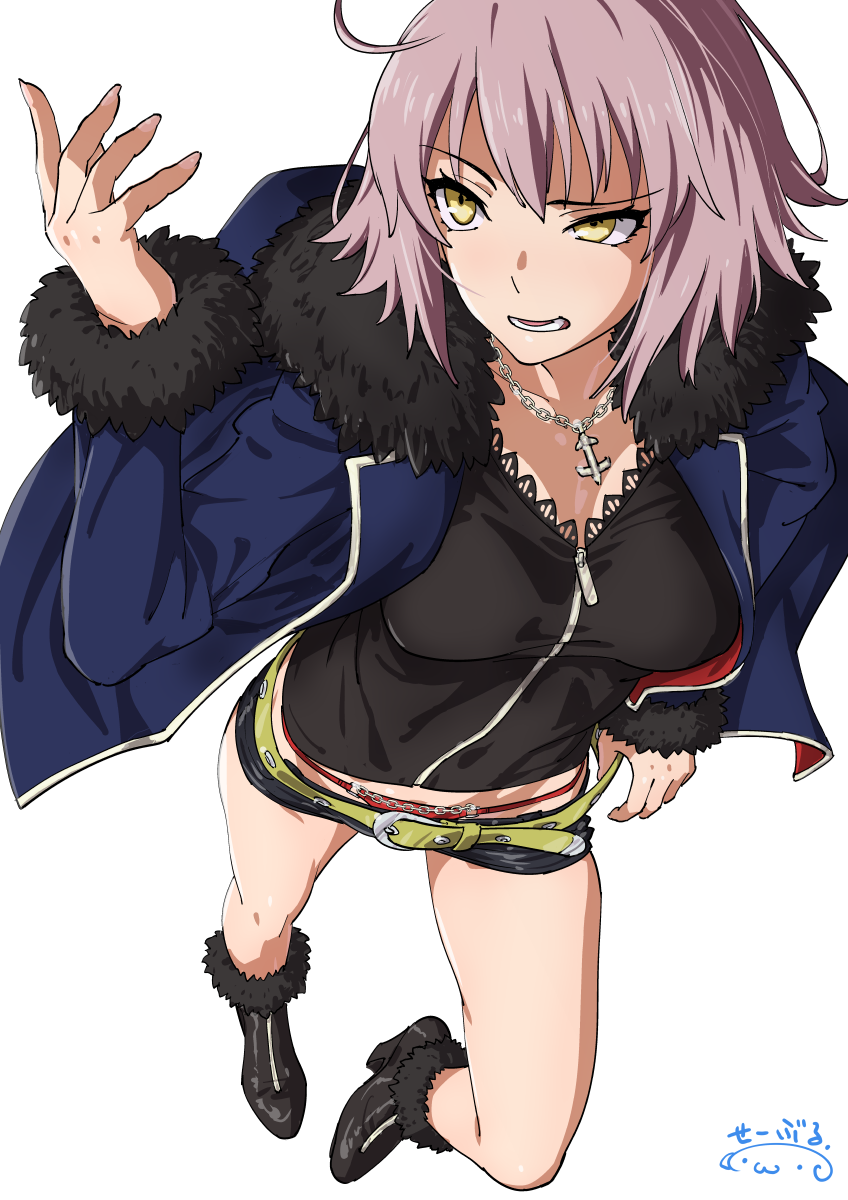 jeanne d'arc alter (fate and 1 more) drawn by suna_(sandworks)