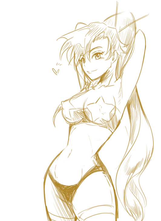 yoko littner (tengen toppa gurren lagann) drawn by soyoking